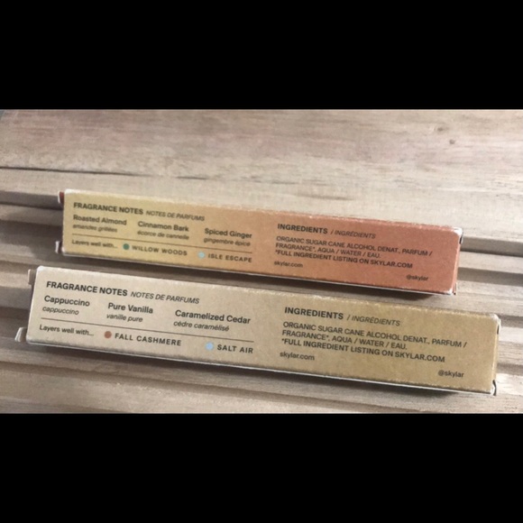 Skylar Vanilla Sky + Fall Cashmere perfume LE 10mL - Picture 6 of 8
